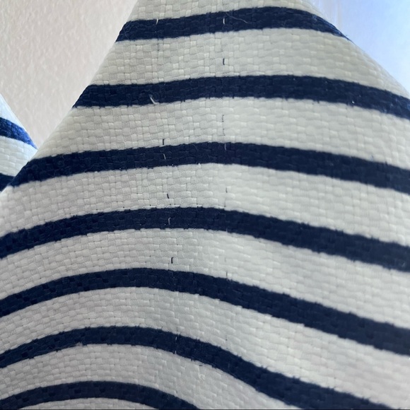 Blue Anthropologie A'hoy Striped Small Short Casual Dress - Picture 6 of 11